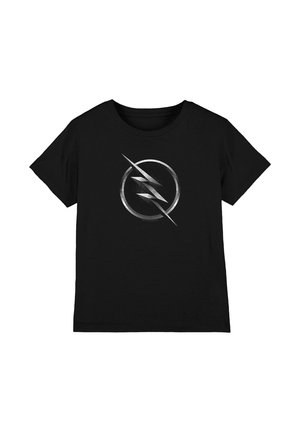 Cotton Soul, FLASH ZOOM LOGO UNISEX - Print T-shirt - black