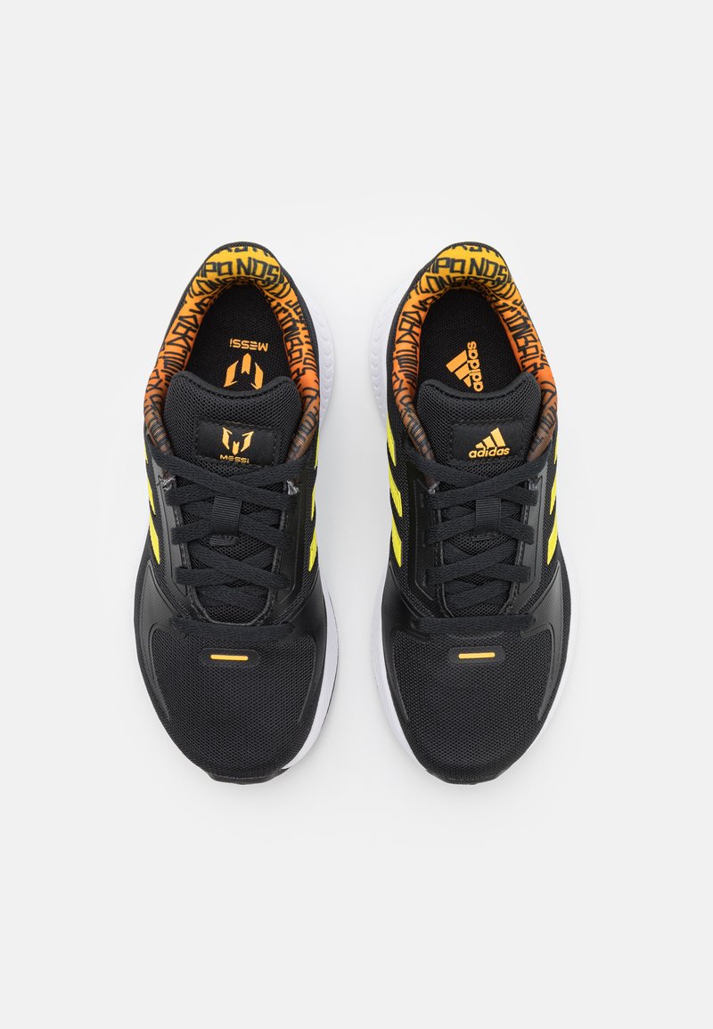 Adidas Performance Runfalcon 2 0 Messi Unisex Neutral Running Shoes Core Black Bright Yellow Solar Gold Black Zalando De