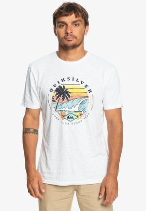 Surf Club  - T-shirt imprimé - white