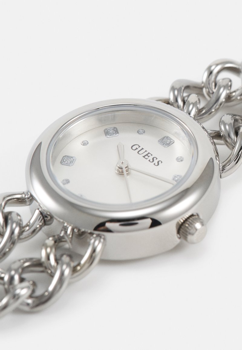 Guess Women's Chain Watch Guess VIENNA Watch Silver-coloured
