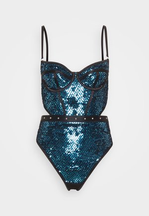 Ann Summers HOLD ME TIGHT SEQUIN - Body - teal