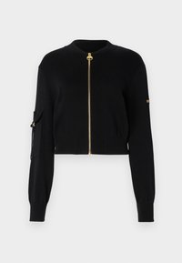 PRIYA JACKET - Strickjacke - black