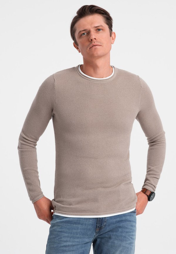 Strickpullover - beige
