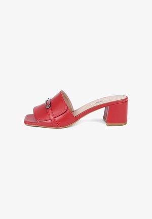Desa, DESA WOMAN SLIPPERS - Pantolette hoch - red