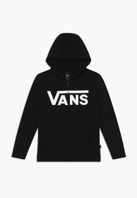 BY VANS CLASSIC ZIP HOODIE II BOYS - Sudadera con cremallera - black/white