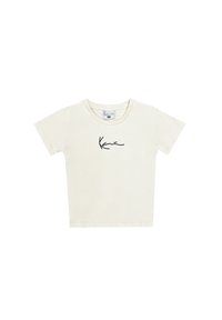 Karl Kani - SMALL SIGNATURE ESSENTIAL - T-Shirt print - off white Thumbnail-Bild 1