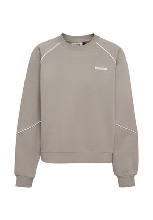KEEPER W BOXY PIPING CREWNECK - Sweater - rock ridge