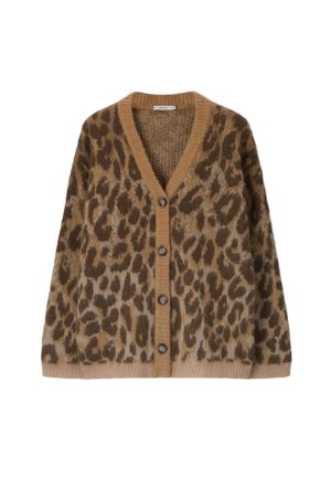 MIT LEOPRINT  - Trui - beige