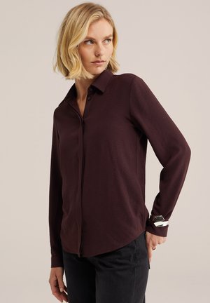 WE Fashion, Chemisier - aubergine