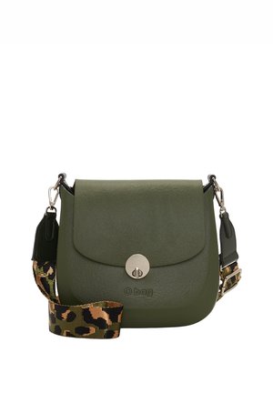 CHASE - Taška s příčným popruhem - army green plain