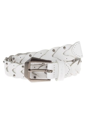Ceinture tressée - white