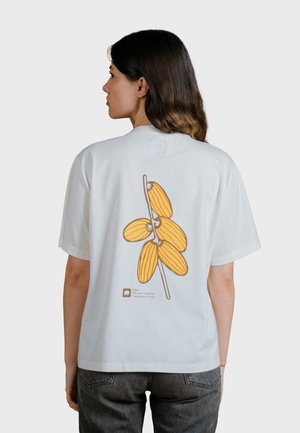 T-Shirt print - white