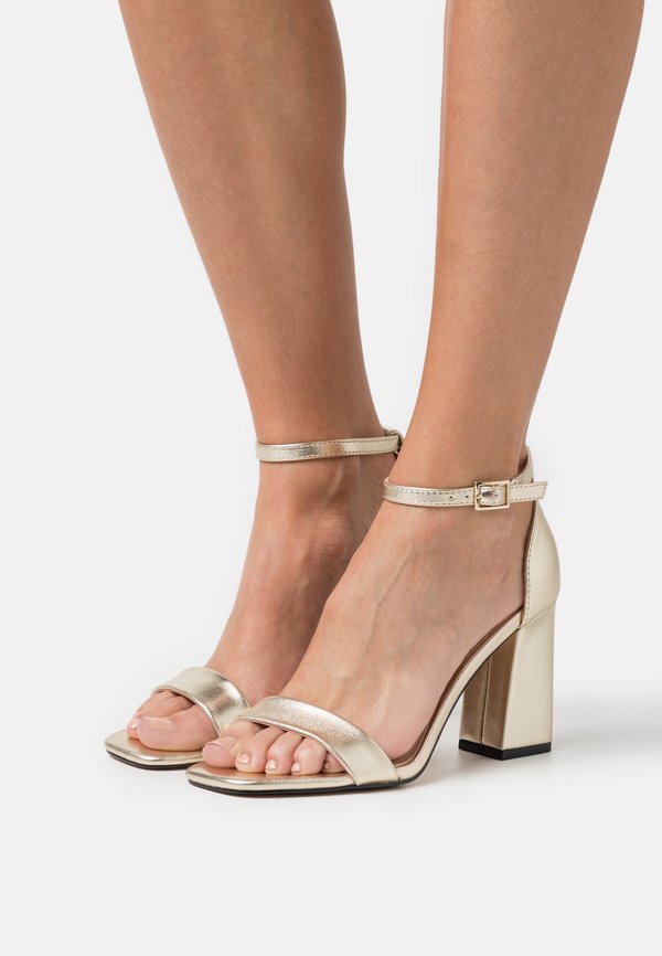 ONLALYX STRAP - High heeled sandals - gold