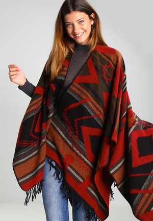 KALOMI - Cape - red / green