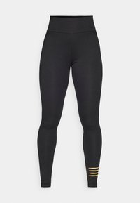 ONPSTRONG LIFE LEG - Leggings - black/gold