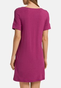 Hanro NATURAL ELEGANCE - Camicia da notte - tourmaline melange