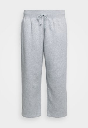 Nike Sportswear PHOENIX W NSW STYLE FLC HR PANT PLUS - Pantaloni de trening - grey heather