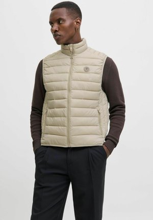 JJEBRADLEY LIGHT BODYWARMER COLLAR NOOS - Veste - crockery