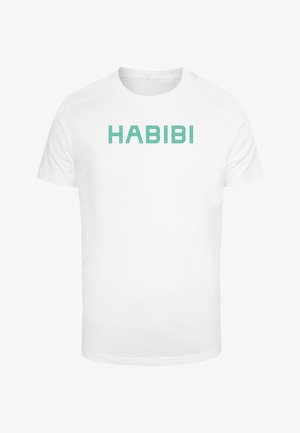 Mister Tee HABIBI CREST - T-Shirt print - white