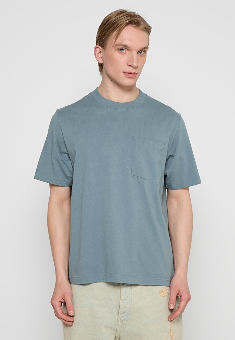 Abercrombie & Fitch T-shirt basic petrol Abercrombie & Fitch T-shirt basic petrol