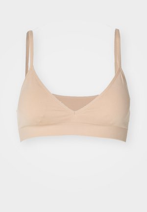 SOFT BRALETTE DEEP V - Bustino - beige