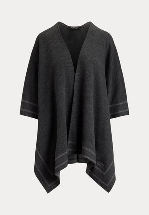 Lauren Ralph Lauren, JET SET PONCHO - Cape - charcoal/grey