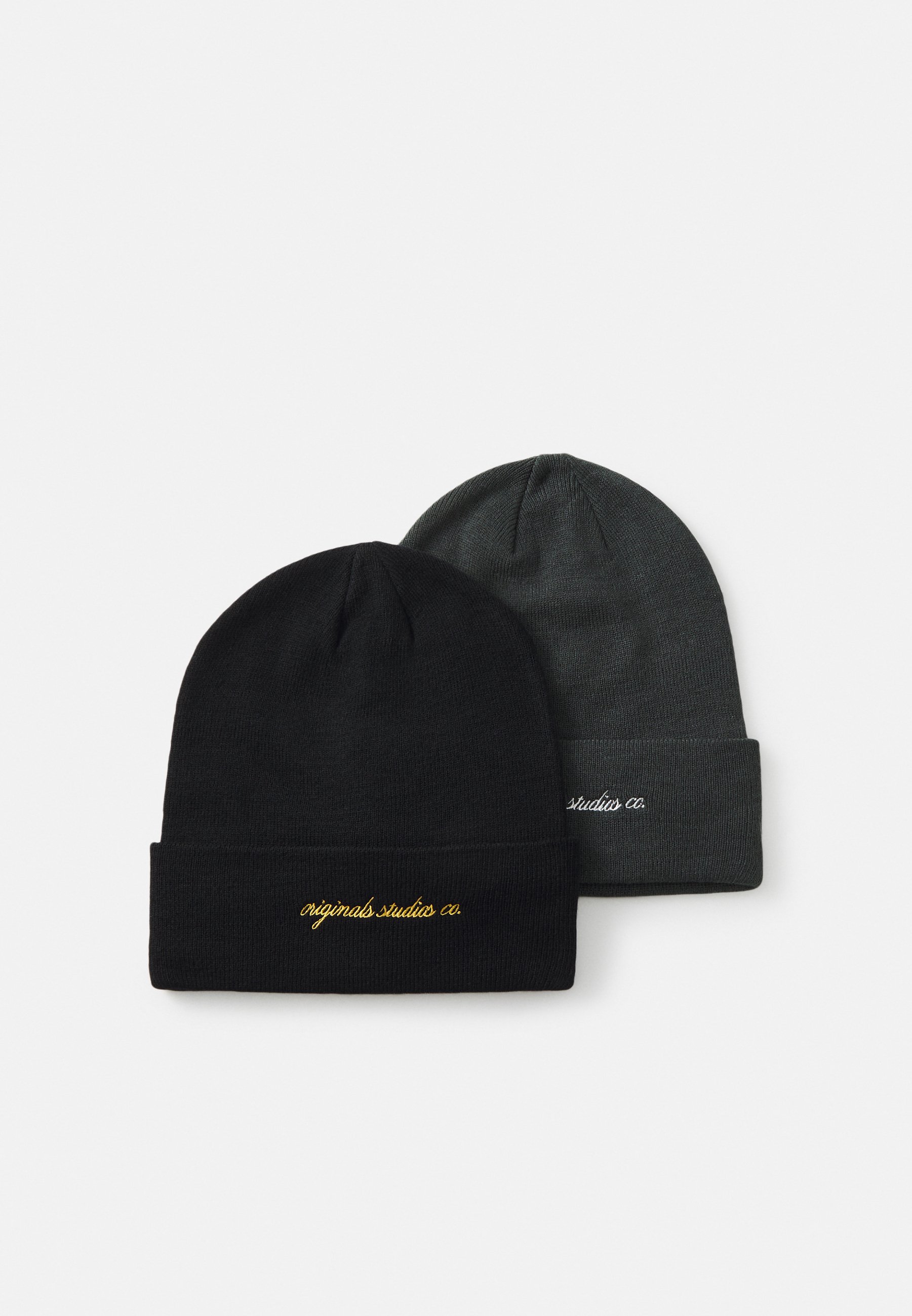 Jack Jones JACURBAN BEANIE PACK Mütze forest river/black