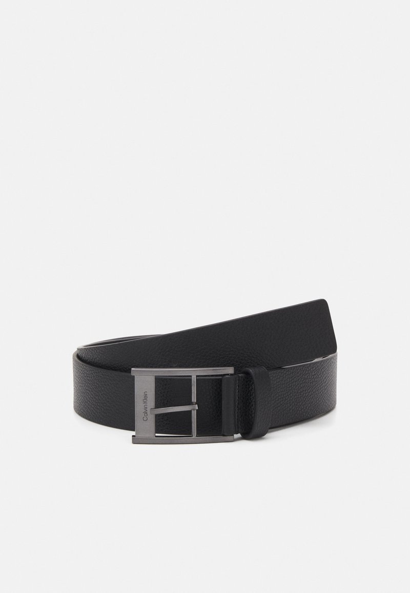 Calvin Klein SLEEK - Ceinture - black pebble