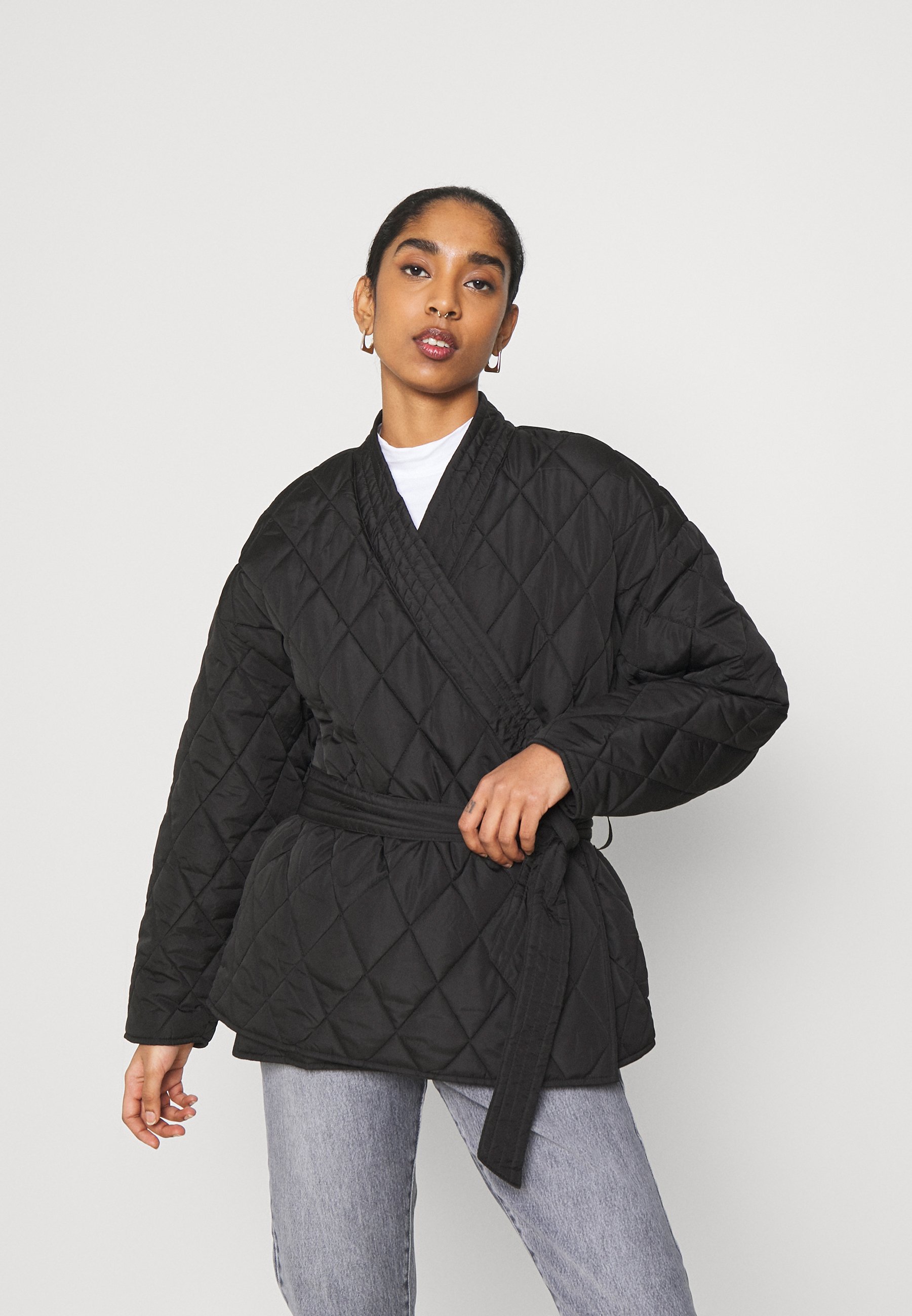 kimono quilted jacket