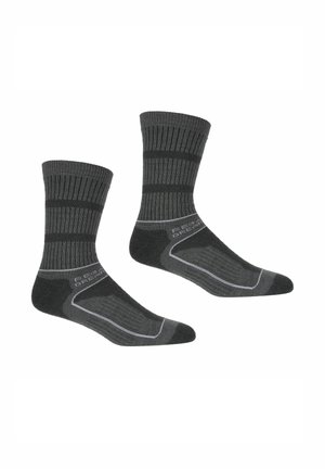 Regatta, REGATTA SAMARIS 2 PACK 3 SEASON WALKING SOCKS HIKING SOCKS - Sports socks - briar ltstl
