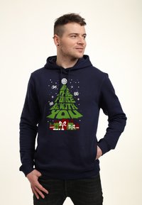 Star Wars - STAR WARS CLASSIC GIFT TREE - Felpa con cappuccio - navy blue Immagine in miniatura 1