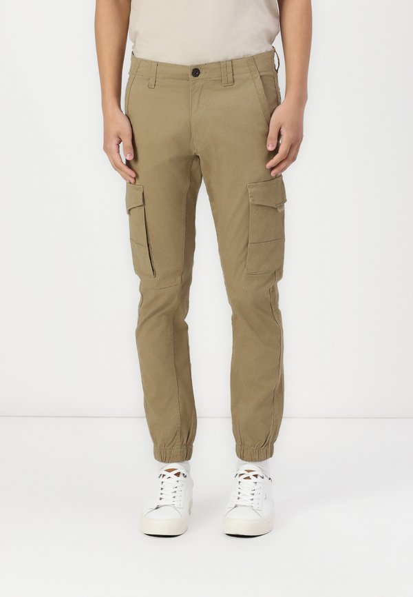 JPSTPAUL FLAKE - Cargo trousers - elmwood