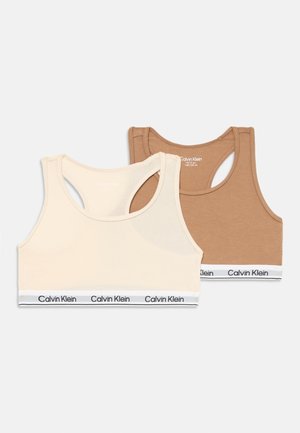 BRALETTE 2 PACK - Bustier - whitecap gray/woodsmoke