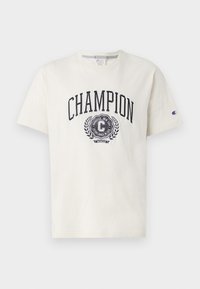 COLLEGE CREW NECK  - T-shirt estampada - off white