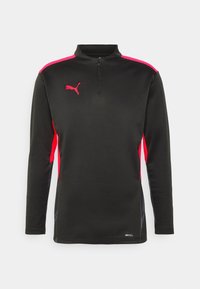 Puma INDIVIDUALCUP TRAINING  - Langarmshirt - puma black sunblaze