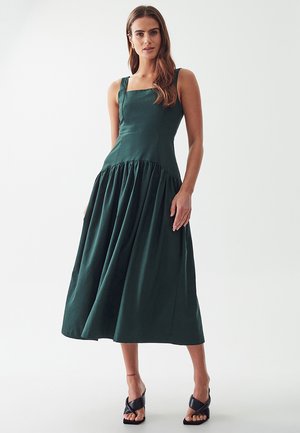 WILLA QIN - Vestido largo - emerald