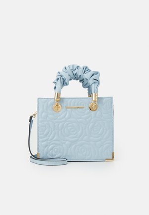ROSELLA - Kabelka - light blue with light gold-coloured