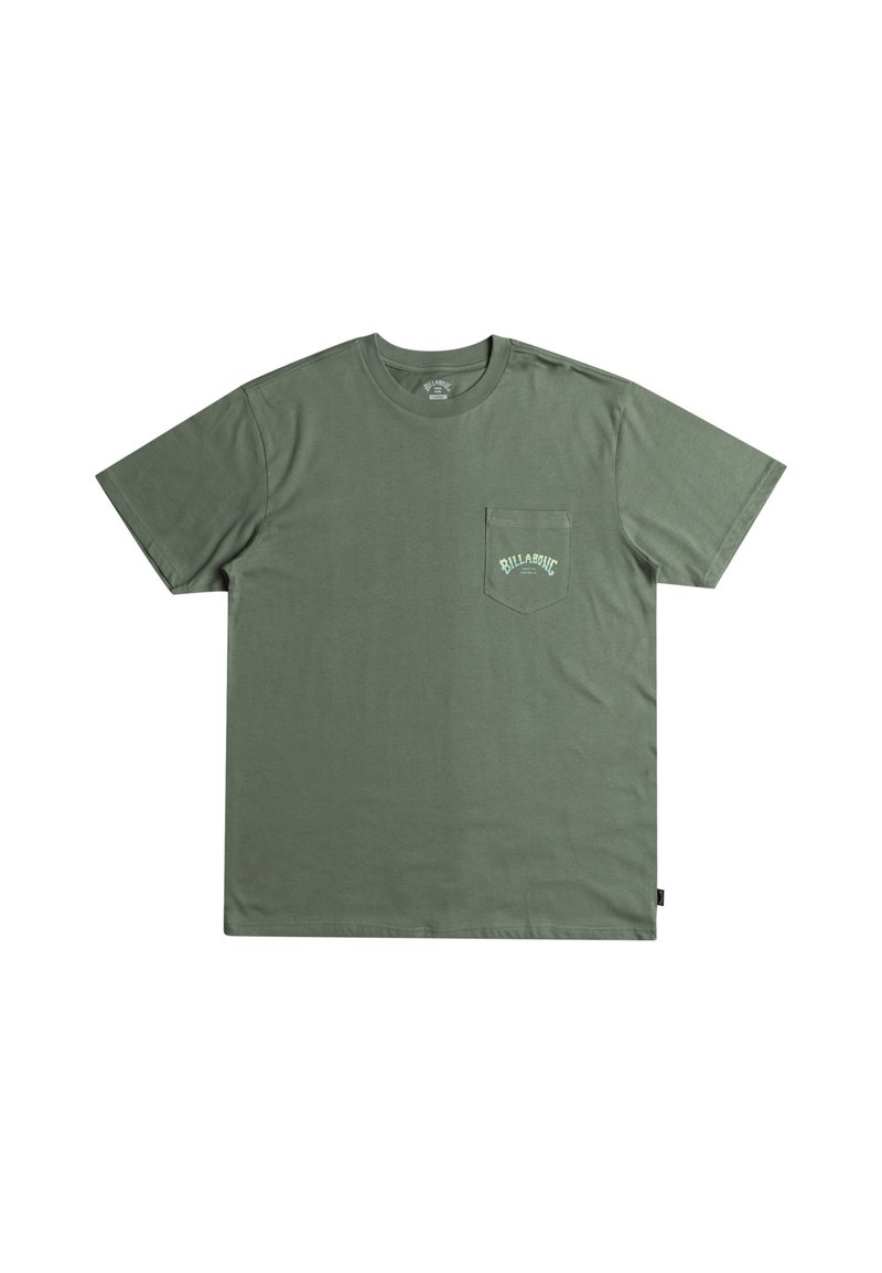 Billabong STACKED ARCH PKT - Camiseta estampada - green