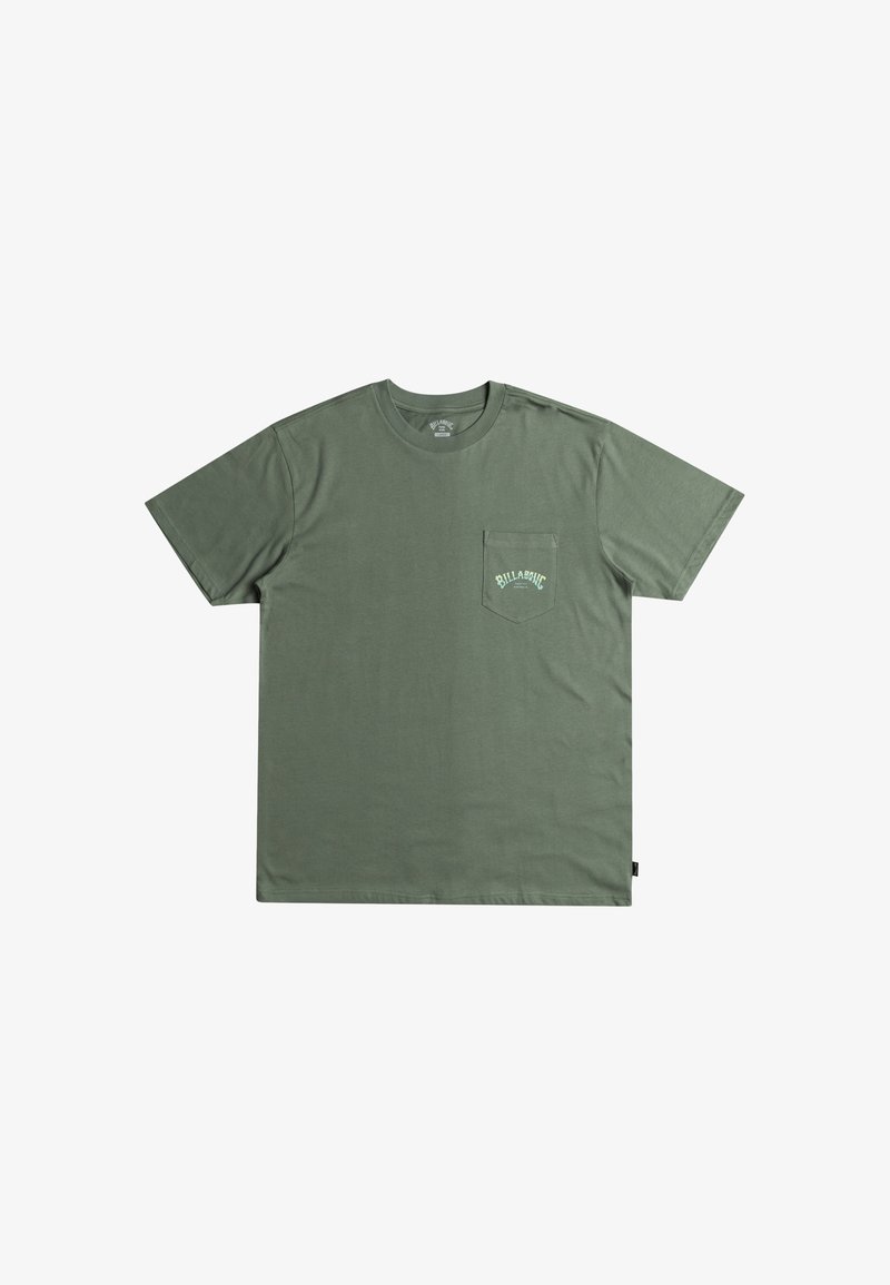 Billabong STACKED ARCH PKT - T-shirts print - green