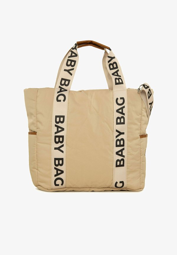 BABY BAG STRAPPED DIAPER BAG - Wickeltasche - braun