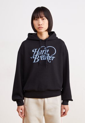 HOODED HARTTBREAKER - Sudadera - black