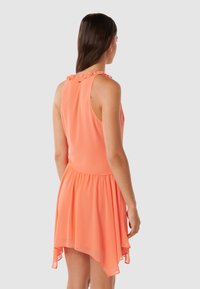 Forever New RUFFLE MINI DRESS  - Koktélruha / Partiruha - siren glow