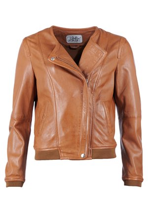 JCC Lederjacke - cognac