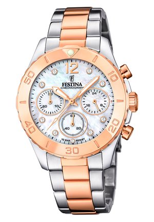 BOYFRIEND COLLECTION - Montre à aiguilles - silberfarben und roségoldfarben
