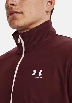 Under Armour, LOOSE FIT - Trainingsjacke - chestnut red (690)