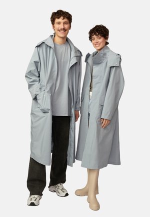 OVERSIZE - Waterproof jacket - blue