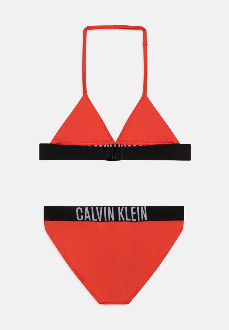 Calvin Klein Swimwear TRIANGLE Bikini flaming chili/red