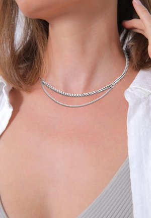 LAYER BASIC  - Necklace - silberfarben