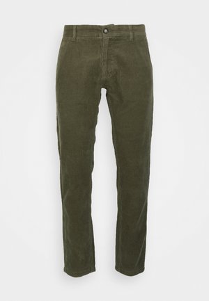 CROPPED PANTS - Housut - army