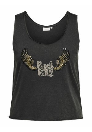 ONLY Carmakoma, TANKTOP CARLUCY TANKTOP - Topper - black